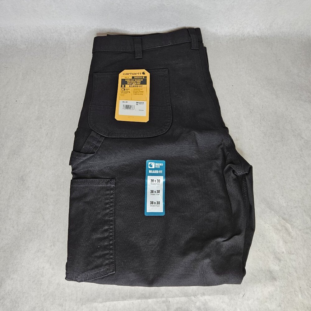 Carhart BN334-M Rugged Flex Relaxed Fit 38x30 Utility Work Pant Pants New